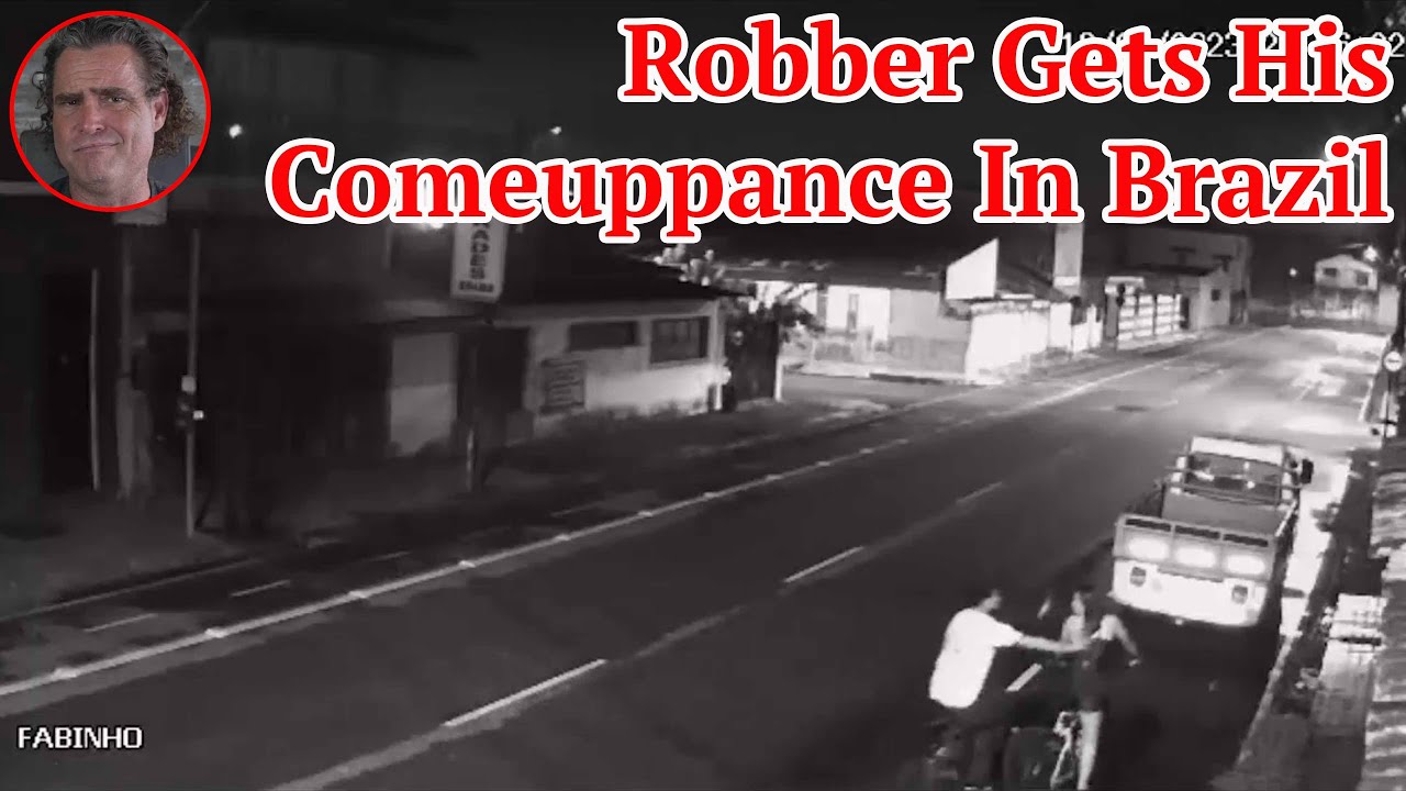 Robber Gets His Comeuppance In Brazil