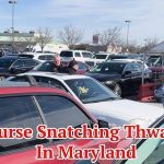 A Purse Snatching Thwarted In Maryland