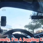 No, Seriously, I’m A Juggling A Car Thief!