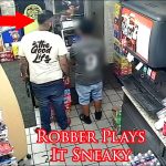 Sneaky Armed Robber Gives Plenty of Chances To Turn The Tables