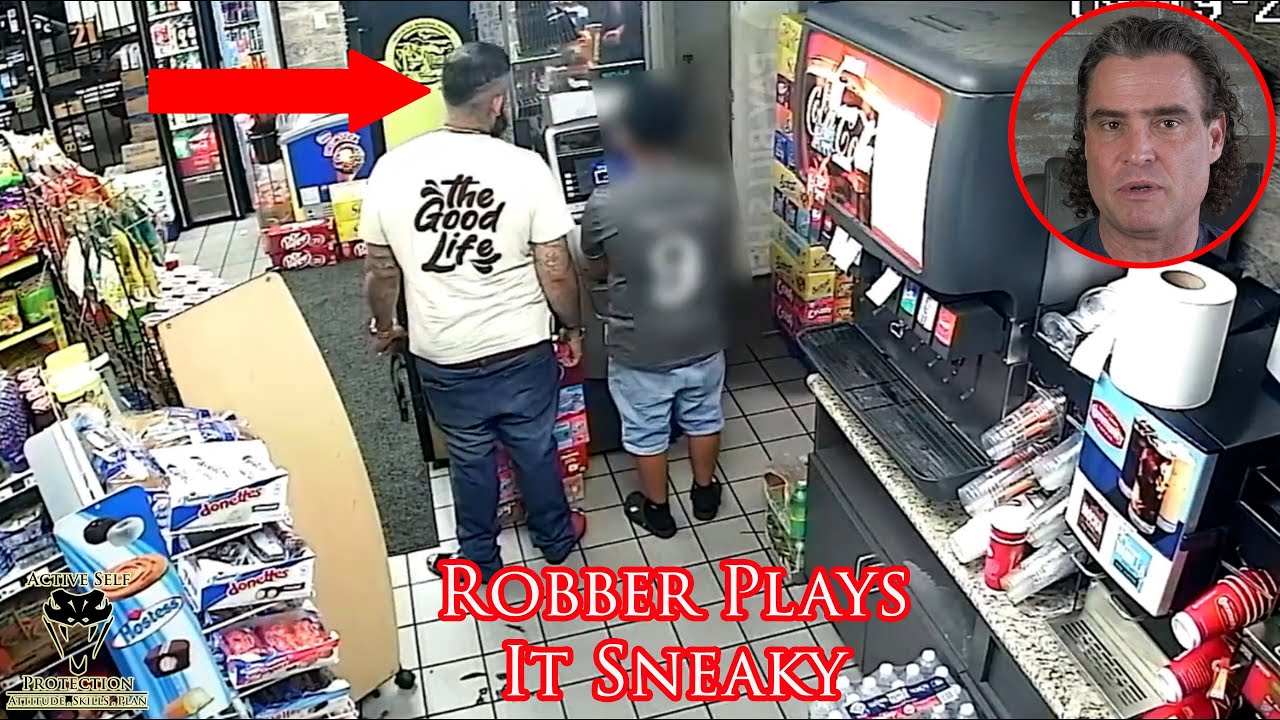 Sneaky Armed Robber Gives Plenty of Chances To Turn The Tables