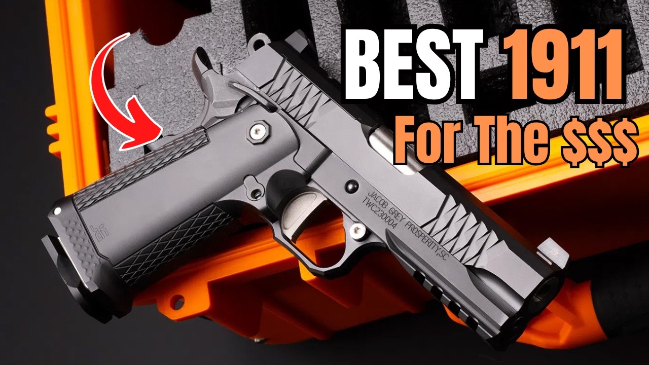 5 Best 1911 Handguns for the Price [You’ll Fall in Love With]