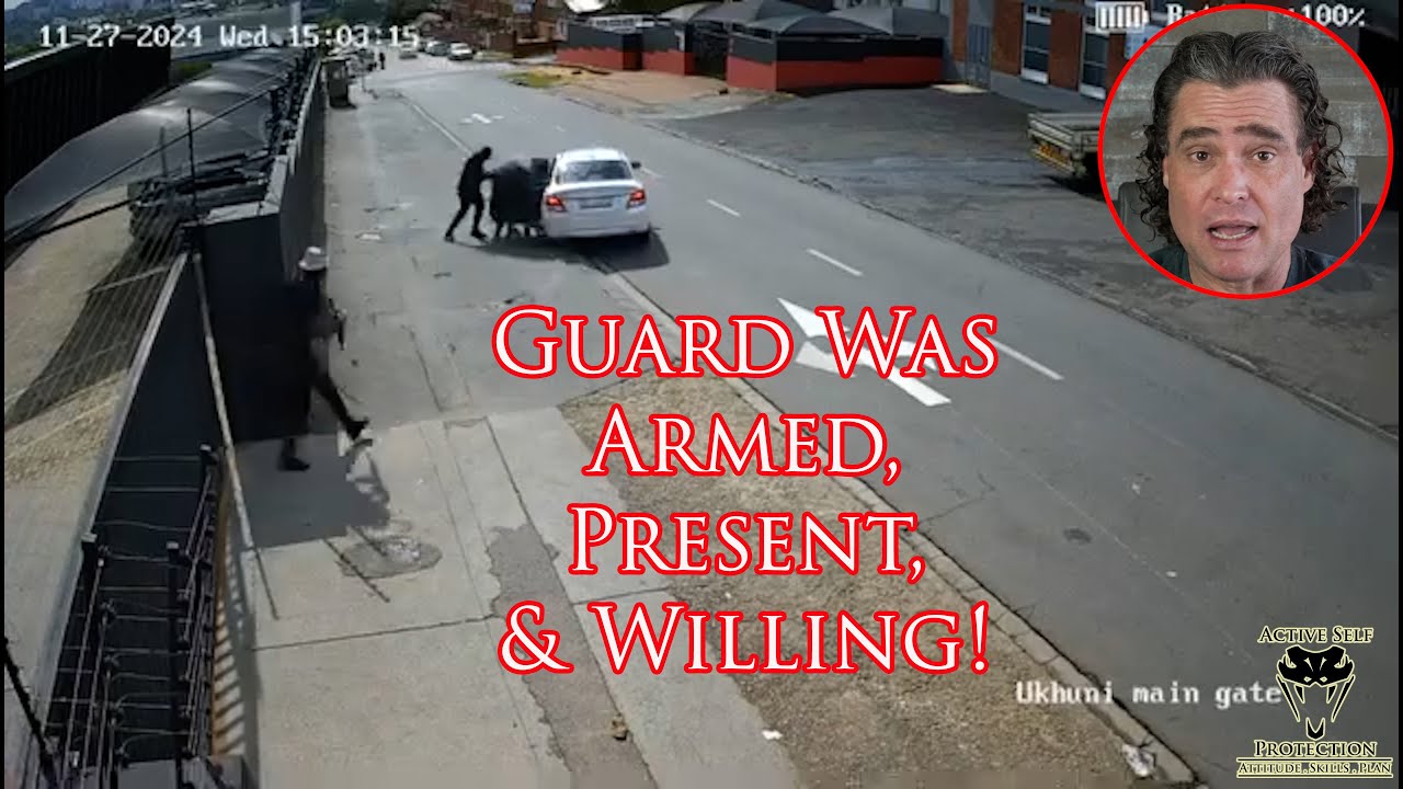 Guard Steps In To Stop Kidnapping In Progress