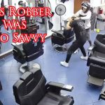 Barbershop Employee Goes For Disarm Against Armed Robber