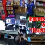 Fed Up Shop Owner Faces Determined Armed Robber