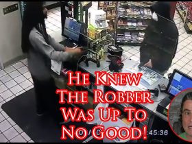 Clerk Sees Armed Robber Ahead of Time, Gets Prepared