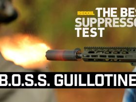 B.O.S.S. GUILLOTINE – RECOIL’s The Best Suppressor Test | 5.56 NATO