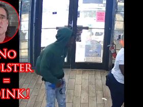 Open Carrier Makes Stealing Her Pistol Too Easy