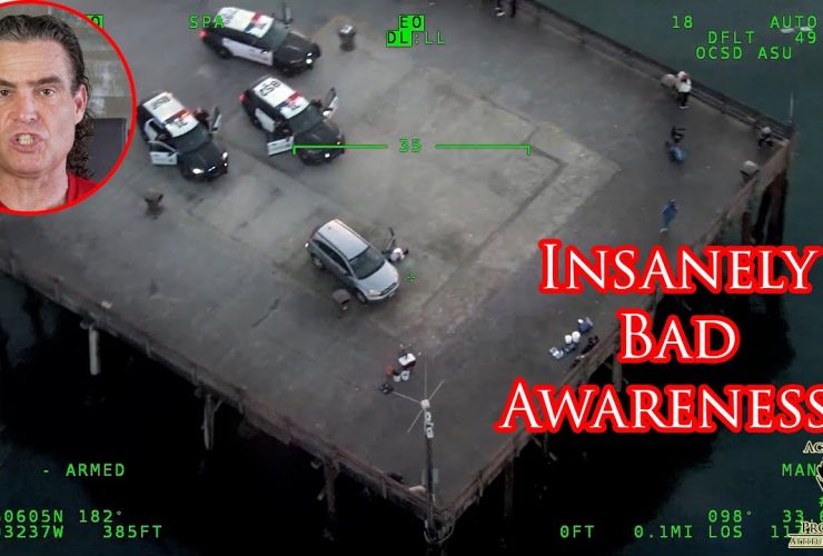 Oblivious Bystanders Watch Santa Ana Officers Take On Armed Suspect