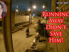 Victim Shot While Running From Moto Robbers