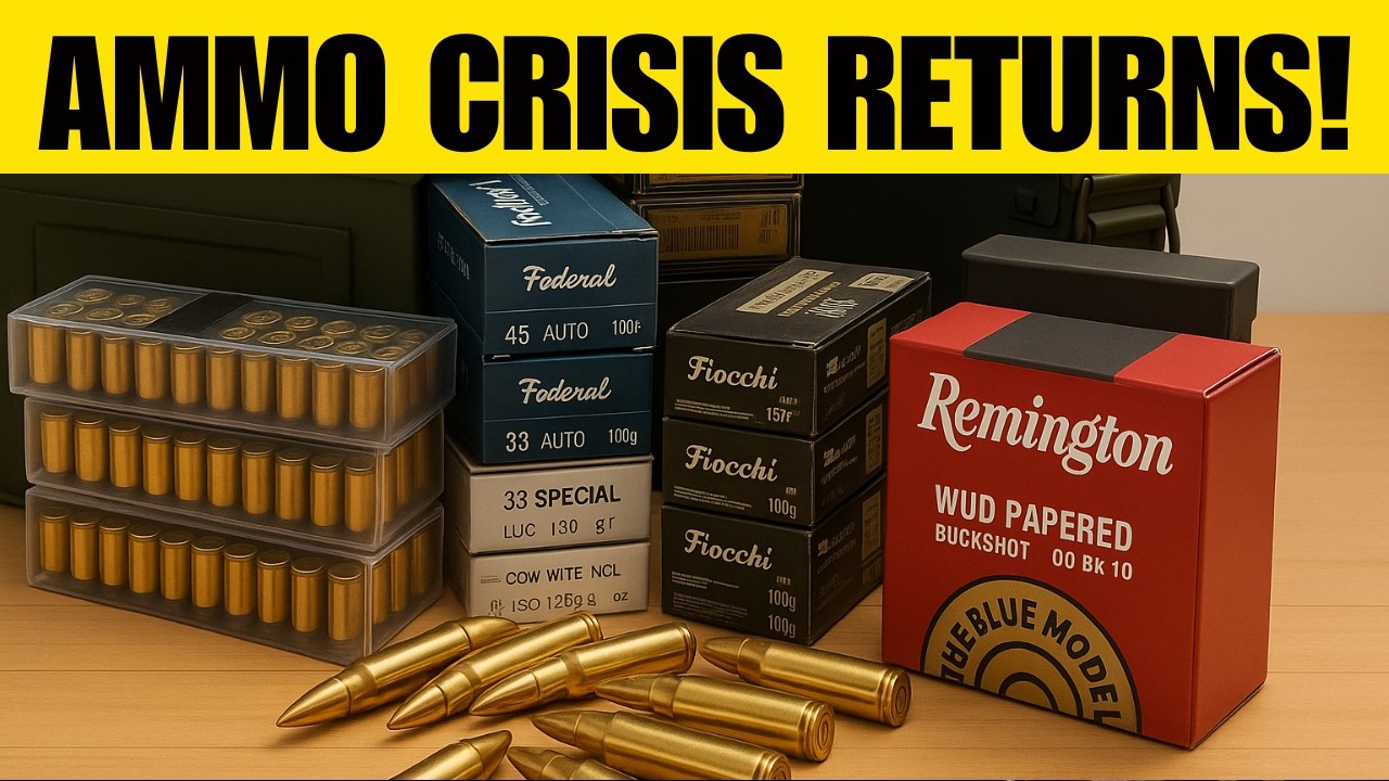 Ammo Crisis 2025? These Caliber Are Disappearing Fast – Act Before It’s Too Late Ammo Crisis 2025? These Caliber Are Disappearing Fast – Act Before It’s Too Late