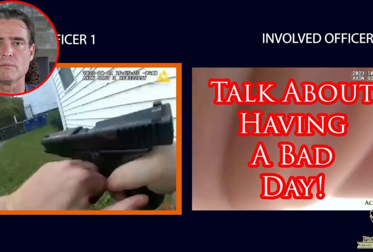 Officer Has To Overcome Being Hit And His Firearm Malfunctioning