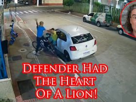 Defender Fights Armed Carjacker And Comes Out On Top