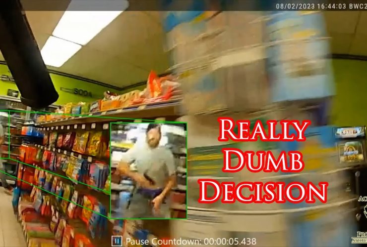 Drug Dealer Decides He Isn’t Going to be Arrested