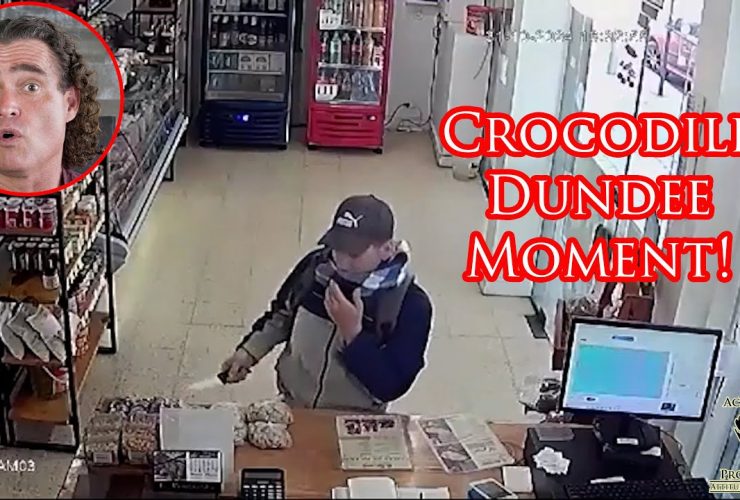 Knife Wielding Robber Not Ready For Prepared Clerk
