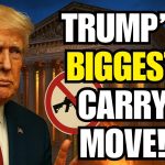 Trump Takes Conceal Carry to the NEXT Level