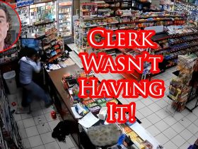 Clerk Beats Robber Like a Rented Mule