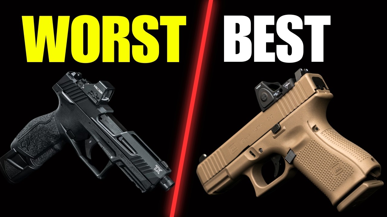 AVOID THIS GUN BRAND AT ALL COSTS! 🏆 TOP 12 FIREARM BRANDS RANKED WORST TO BEST!