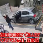 Crazy Carjacking Ends With Carjackers Running For Their Lives