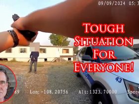 Wyoming Officers Respond To Baseball Bat Wielding Aggressor