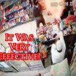 Defender Casts Fireball To Repel Armed Robbers