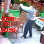 Burglar Takes a Beating From Fed Up Store Owner