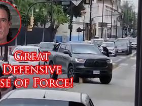 Businessman Prepared For Armed Carjacker