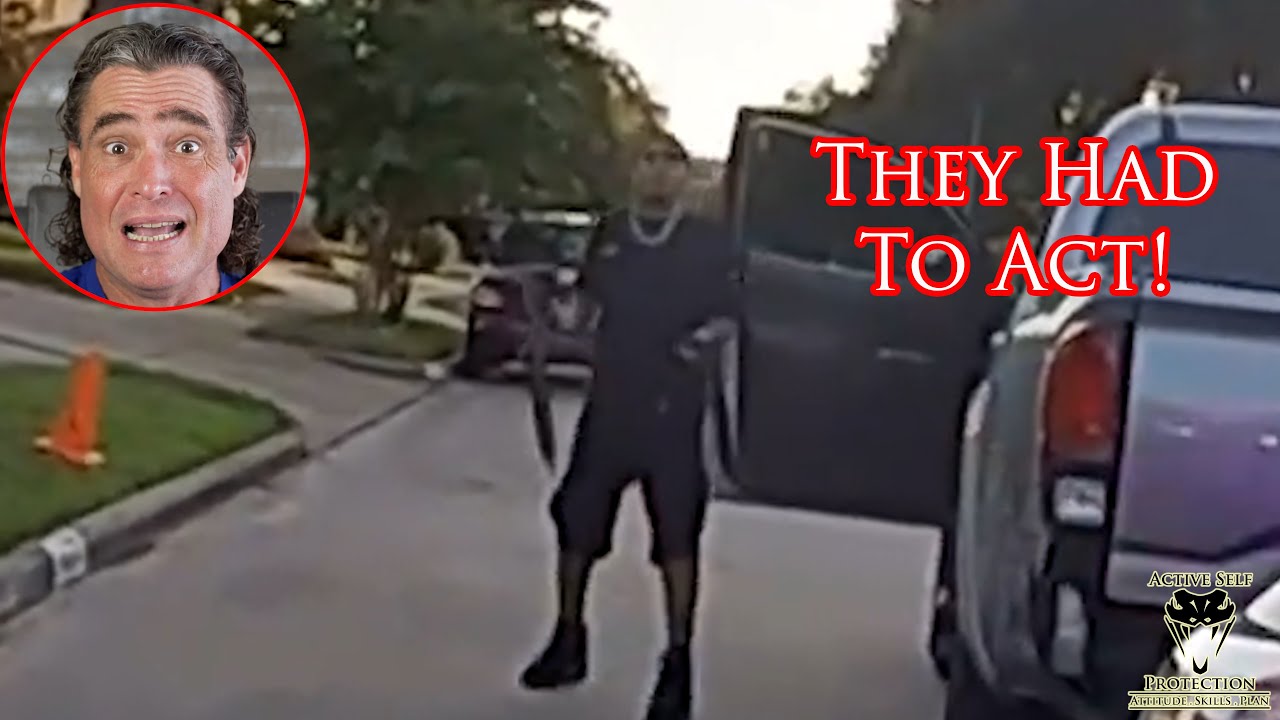 Houston Police Try Everything To Avoid Shooting!