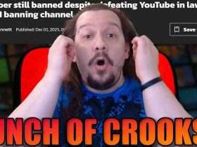YouTuber BANNED Despite Winning Lawsuit Against YouTube! #YouTubeAIWrongedCreators