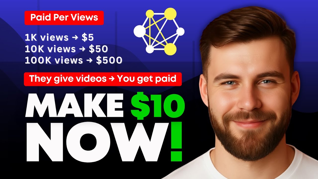 🔴 This Website Pays You Just for Views (No Selling, No Links)