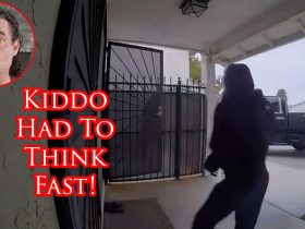 Scary Home Invasion Attempt Caught on Camera Stopped By Astute Kid!