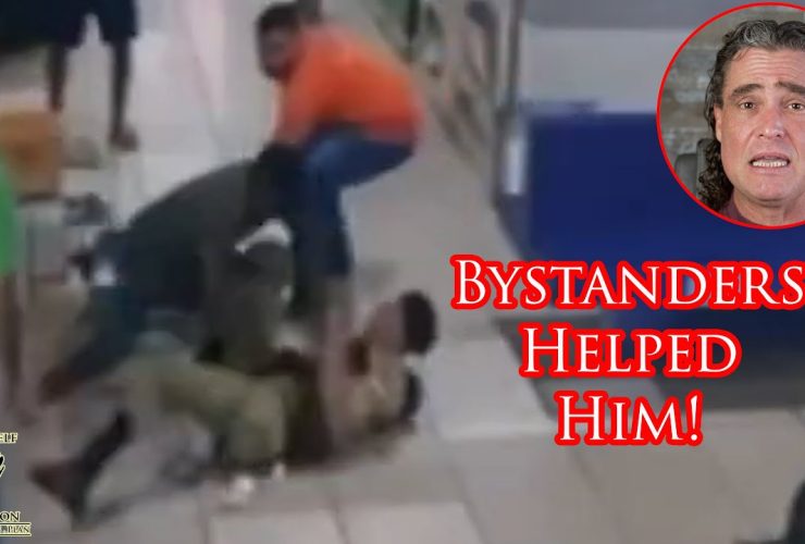 Knife-Wielding Attacker Tries To Steal Officer’s Gun!