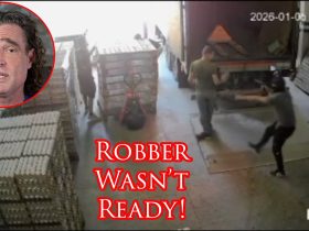 Picture Perfect Disarm of Armed Robber Caught on Camera