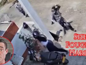 Woman Riding Her Scooter Fights Off Multiple Armed Carjackers!