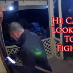 Small Town Cop Confronted By Angry Man With a Machete