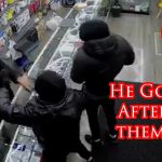 Shopkeep Puts Some Licks On Armed Robbers