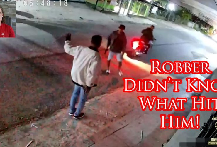 Intended Victim Has Sharp Surprise For Armed Robber