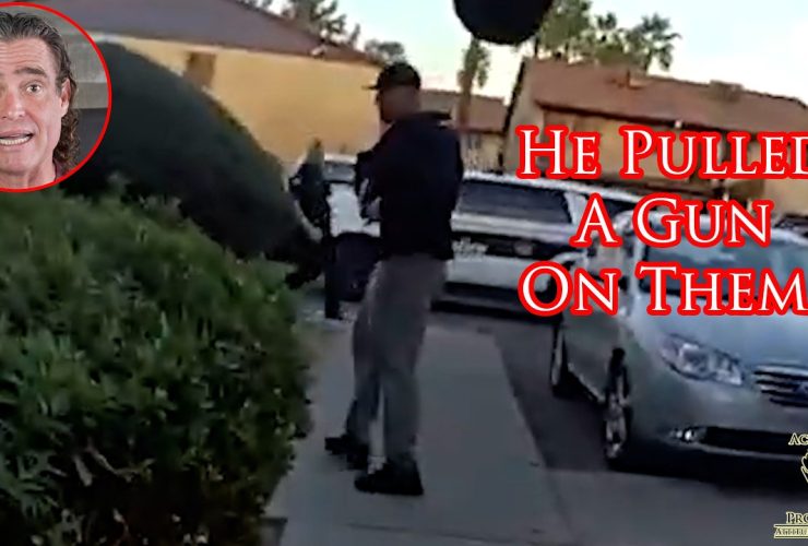 Phoenix Officers Faced With Terrible Backstop Against Armed Aggressor