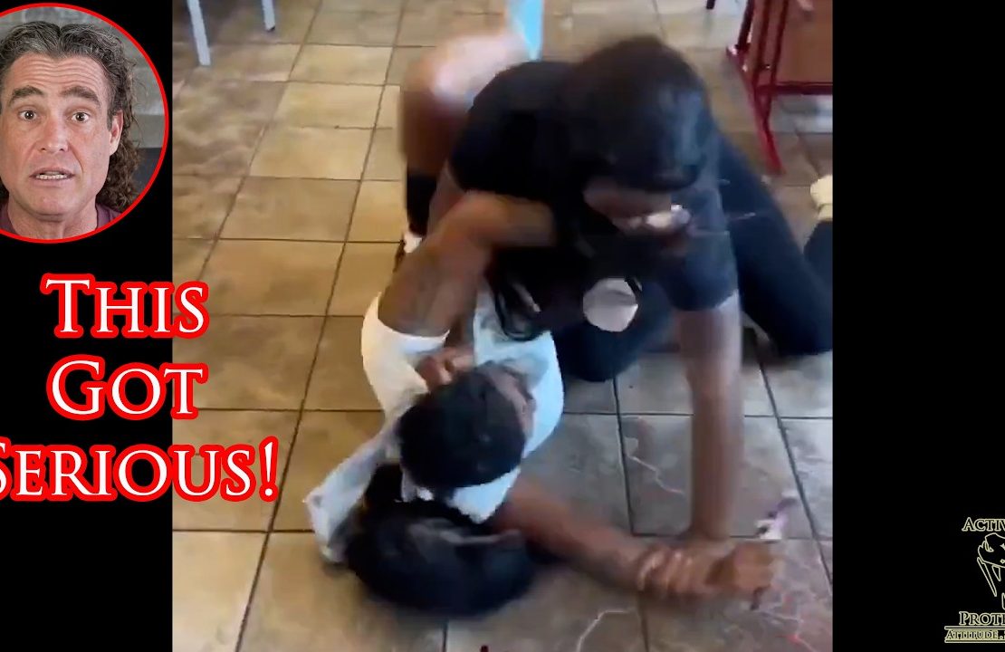 Popeye’s Employee Shows Waffle House Scrapping Skills!