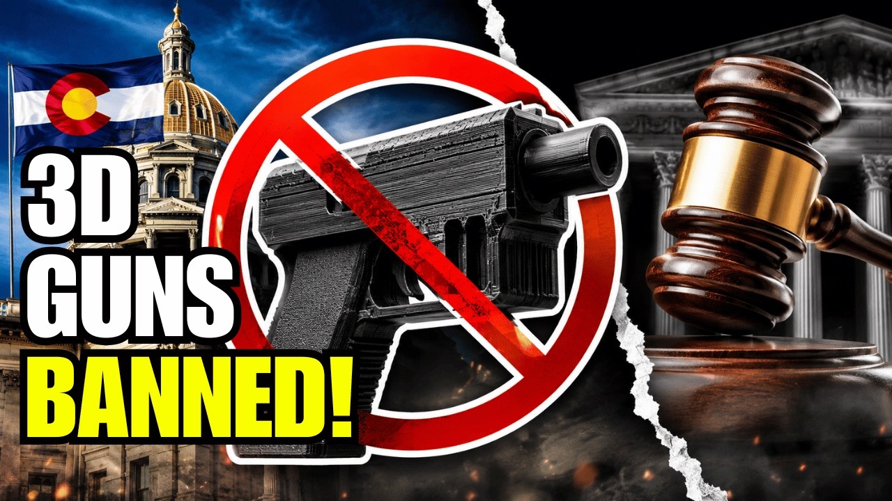 Colorado’s 3D-Printed Gun Ban Could Be the Next Big Court Fight!