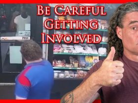 Clerk Steps In To Protect Defenseless Woman From Madman | Active Self Protection