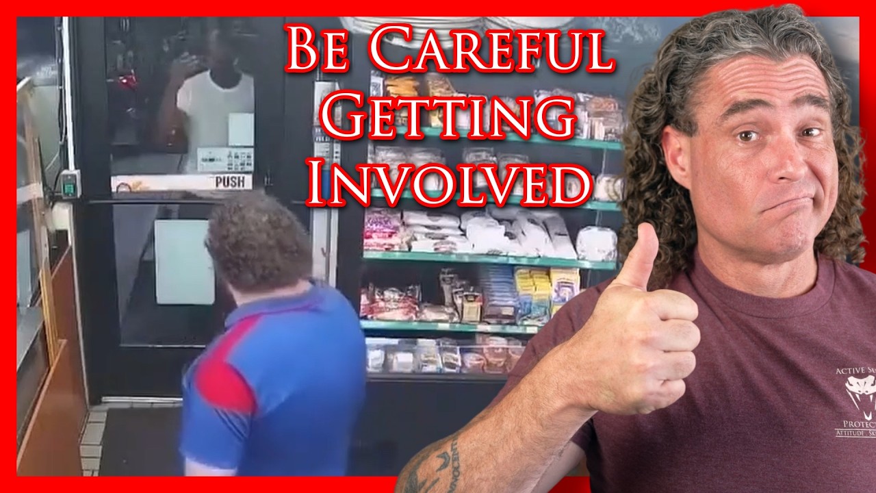 Clerk Steps In To Protect Defenseless Woman From Madman | Active Self Protection Clerk Steps In To Protect Defenseless Woman From Madman | Active Self Protection
