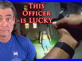 Officers Get Way Too Close To Knife-Wielding Suspect | Active Self Protection