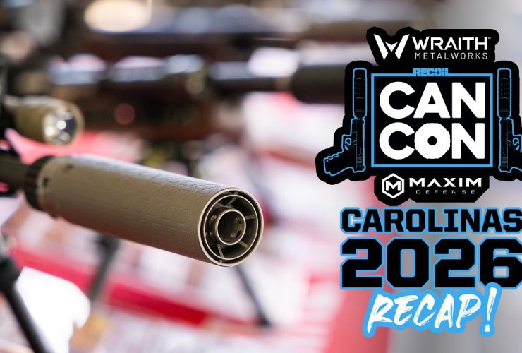 CANCON Carolinas 2026: Suppressed 50 Cals, Belt-Feds, Helicopters, & Every New Can We Shot