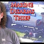 Marine WRECKS Armed Robber | Active Self Protection