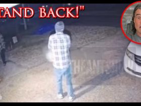 Tense Driveway Standoff Captured On Security Cam | Active Self Protection