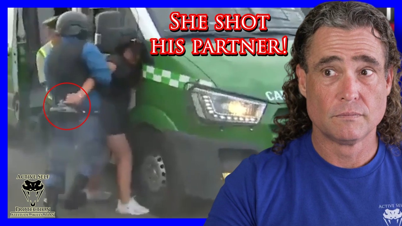 Security Guard Disarmed By Perp | Active Self Protection
