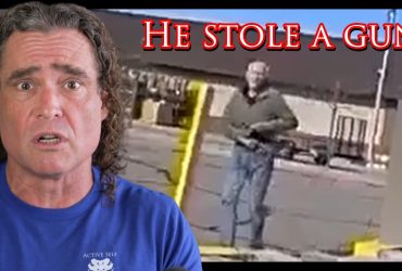 85 Year Old Man Steals A Gun & Draws On A Cop