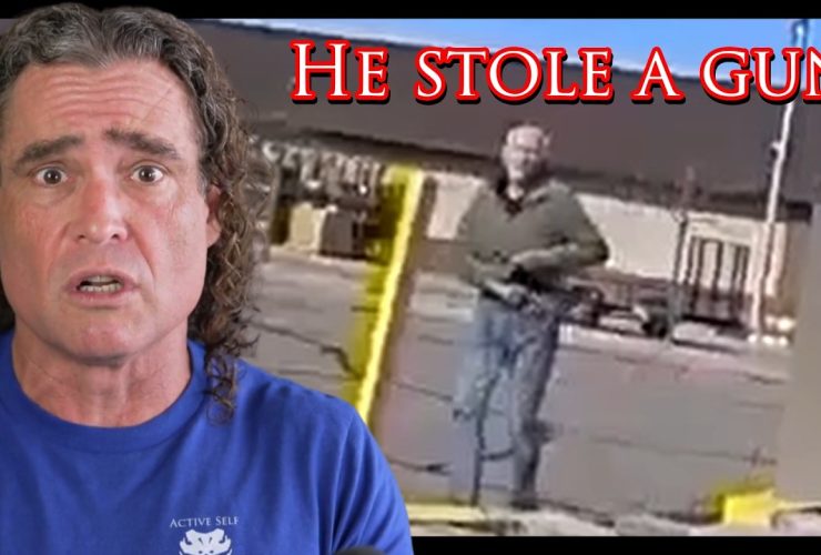 85 Year Old Man Steals A Gun & Draws On A Cop