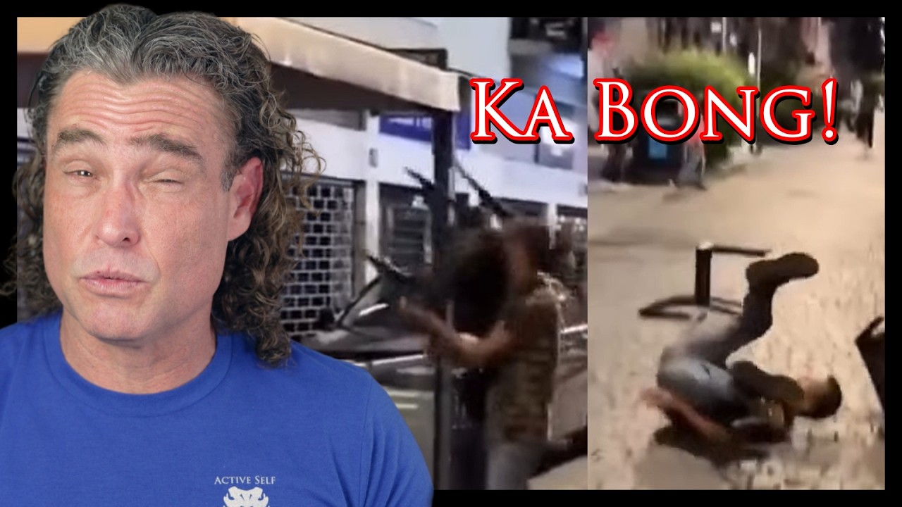 Knife-Wielding Attacker Takes A CHAIR To The HEAD | Active Self Protection Knife-Wielding Attacker Takes A CHAIR To The HEAD | Active Self Protection